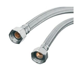 ROZSDAMENTES ACÉL FONATTAL TÖMLŐ, BELSŐ/BELSŐ MENET 40CM 3/8*3/8 - H/WS-03-040