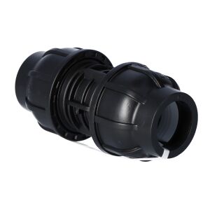 Nyomószerelvény PP 32x32 PN16, PE csövekhez, fekete 146926563 - KPE idom