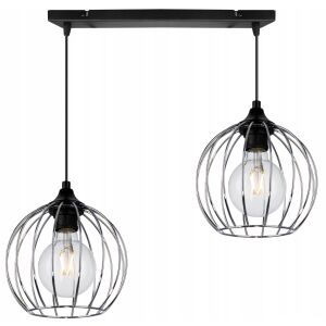 MENNYEZETI LÁMPA, DRÓTOS KRÓM LED