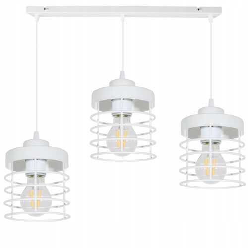 Light Home Rasti LED 3 ágú fehér mennyezeti lámpa - Függeszték