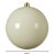 Törhetetlen karácsonyfadísz, fényes fehér, 14 cm 146929743