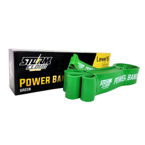 StormCloud ellenállás-szalag edzőerő-szalag zöld 5. szint 146929760