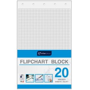 FLIPCHART BLOCK 20 RÁCS 640X1000 146930113 - Flipchart papír