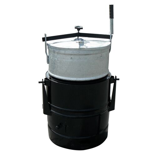 GŐZÖLŐ SZÍNES AGYAGGAL, HORGANYZOTT, 100 L - GŐZÖLŐ 100 Z 146932117