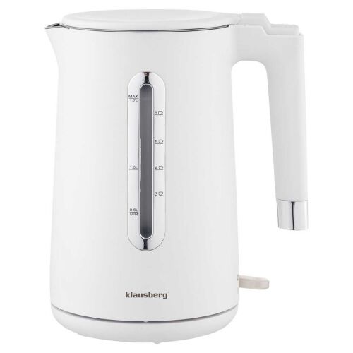 ELEKTROMOS VÍZFORRALÓ 1,7L KLAUSBERG KB-7890 FEHÉR 146932314