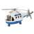 Rendőr Helikopter 29cm #fehér-kék 32455322}