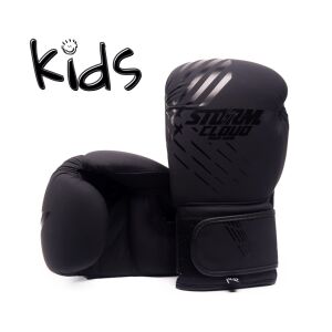 StormCloud Lynx Gyerek Boxkesztyű Fekete/Fekete 170g