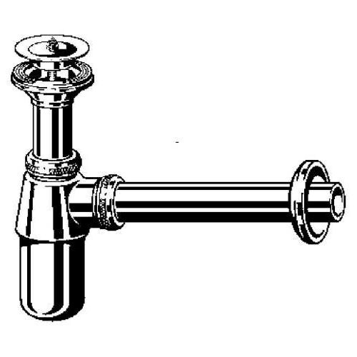 Palackszifon 5/4"x5/4" sárgaréz/krómozott 146933004
