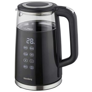 ELEKTROMOS VÍZFORRALÓ 1,7L KLAUSBERG KB-7894 LED HŐMÉRSÉKLET-SZABÁLYOZÓ 146933153 - Vízforraló, Kenyérpirító, Szendvicssütő és Asztali grillsütő