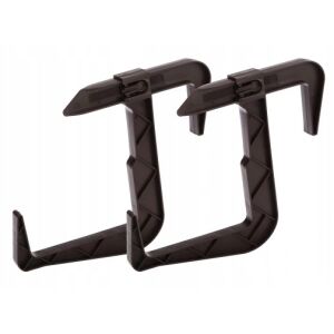 Sötétbarna erkélyláda és virágcserép tartó, 2 db. 146934068 - Balkonláda