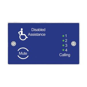 Segélyhívó rendszer WC-hez - Elosztó/vezérlő egység 4 sor 146935004 - Beléptető rendszer