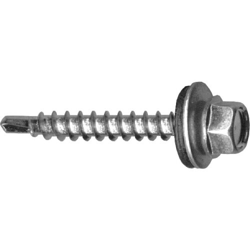 Önfúró csavar 4,8x55mm, WSB 55, acél csavar hatszög fejjel és alátéttel - Csavar