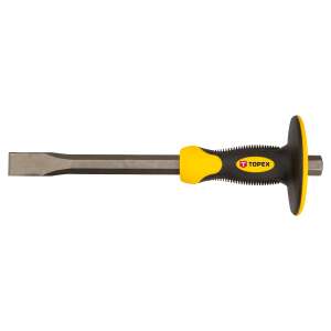 Topex Flachmeißel mit Handschutz, 300 mm lang, 18 mm breit - Topex