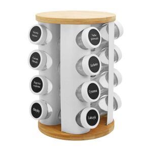 Forgó fűszertartó 16 tároló 2863