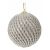 Díszített karácsonyfa gömbdísz, törésálló, csillámos, 10 cm 146935876