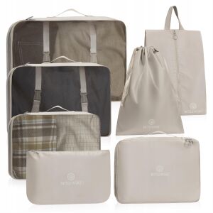 BPO-01 BÉZS 7 darabos TRAVEL utazásszervező készlet 146936307 - Bőrönd kiegészítő