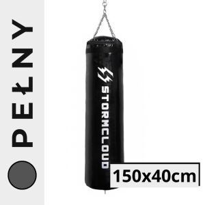 StormCloud teljes ütésállóságú boxzsák 150 x 40 cm, 42 kg