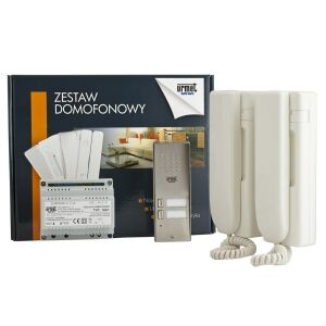 Kétcsaládos kaputelefon készlet - 133 fejhallgató - Miwus