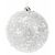 Karácsonyi flitteres gömbdísz 8 cm 146938387