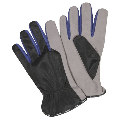 Poliészter munkakesztyű, velúr tenyér, kézi, 10-es méret, PROF 146939088