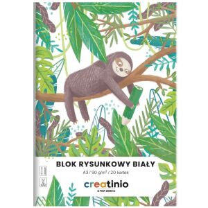 RAJZTÖMB A3/20K FEHÉR CREATINIO A'10 400176664 146939574 - Rajzeszköz