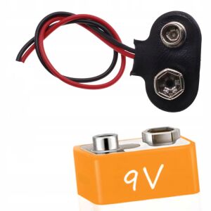 Akkumulátor adapter csatlakozó 9V DC 2.1/5.5 146939894 - Csatlakozó