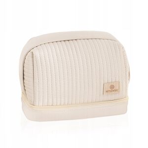 BKP-13 BÉZS Félkör alakú STELLA kozmetikai táska