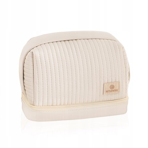 BKP-13 BÉZS Félkör alakú STELLA kozmetikai táska