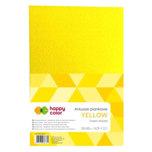 Habszivacs lapok A4/ 5 lap sárga 8785 146941996