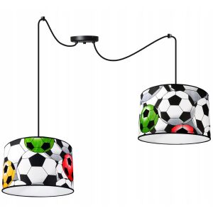 Függesztett lámpa, pók alakú lámpaernyő, gyermek LED gömbök