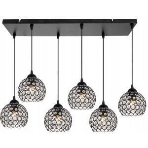 Függesztett mennyezeti lámpa, csillár, kristály plafon