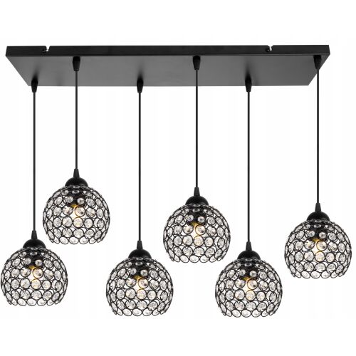 Függesztett mennyezeti lámpa, csillár, kristály plafon