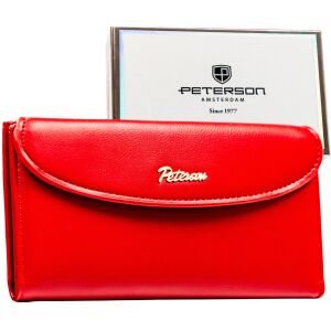 Női öko pénztárca PTN-POR-03-PU-7161 Piros