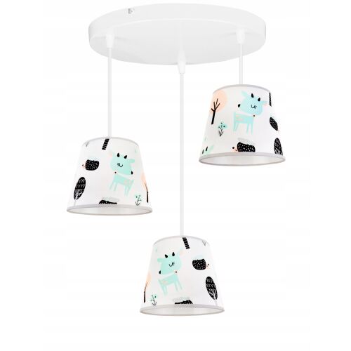 LOFT MENNYEZETI FÜGGŐLÁMPA GYEREKEKNEK, BAMBI LÁMPABÚRA 146942263