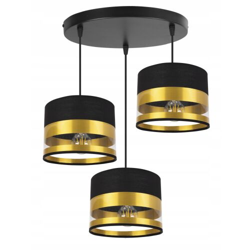 MODERN MENNYEZETI LÁMPA, ARANY LÁMPABÚRA, LED