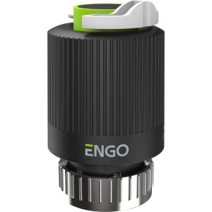 ENGO E30NC-230 termoelektromos aktuátor, M30x1,5, fekete, 230V