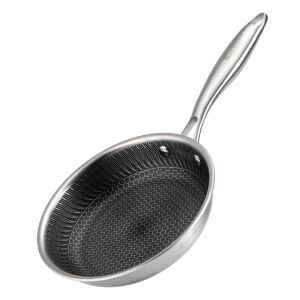 PATELNIA STALOWA 20cm Z POWŁOKĄ PLASTER MIODU E-7545 146943415 - Főzőedény & Sütőedény