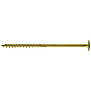 TORX GALLÉROS FA CSAVAR SÁRGA HORGANYZOTT 6*160MM T30 - 100 DB - SPKK 6*160 Z