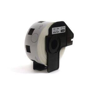 JetWorld Labels Replacement Brother DK Fekete fehéren Átmérő 24*1000 db. DK11218, DK-11218, DK11.218