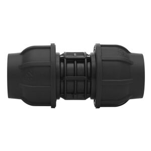 PP kompressziós idom 90x75 PN10, PE csövekhez, fekete 146946583 - KPE idom