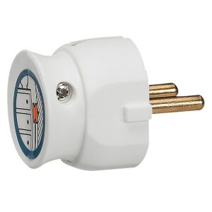 Alacsony dugó 2P 16a fehér