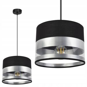 ELEGÁNS MENNYEZETI LÁMPA, KRÓM, LED LÁMPABÚRA