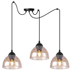 VENICE PÓK FÜGGŐLÁMPA 3 LAPOS MÉZLÁMPA E27 146947215 - Lámpa & Világítás