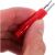 Krokodilcsipesz piros szigetelt 35mm 4 darabos gumiborítással 146948641