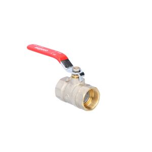 Nikkelezett standard golyóscsap tömszelencével, PN16, 1 hüvelykes PN16 acél karral, N-N változat, 16 bar/120C 146948670 - Golyóscsap