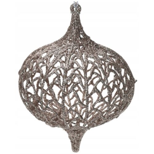 Törhetetlen, áttört karácsonyfadísz 13x10 cm 1 db. 146948830