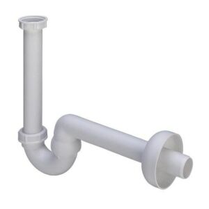 Bidé csőszifon 5/4"x32 műanyag/fehér