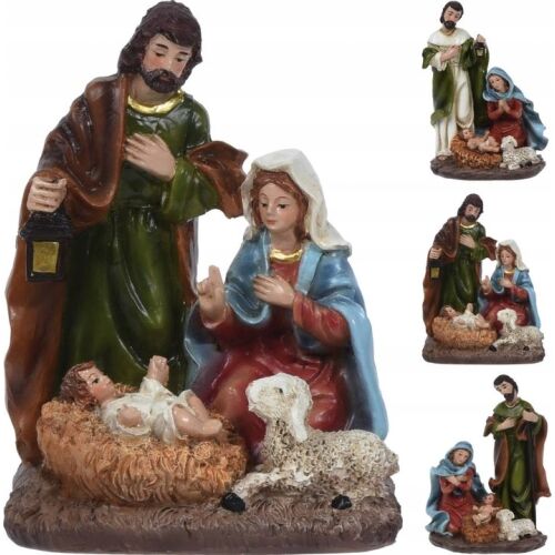 Karácsonyi betlehem figura lakberendezési tárgy 11x8x6 cm 1 db.