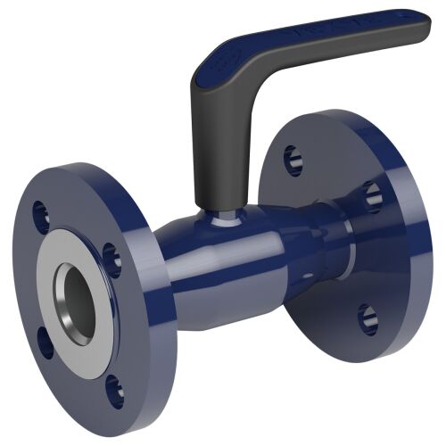 VEXVE X golyóscsap vízhez 200 C-ig, DN25 PN40 karimás, csökkentett áteresztőképességű 146949360