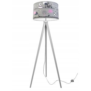 LOFT GYERMEK ÁLLÓ LÁMPA, LÁMPABÚRA, MINTÁS, LED